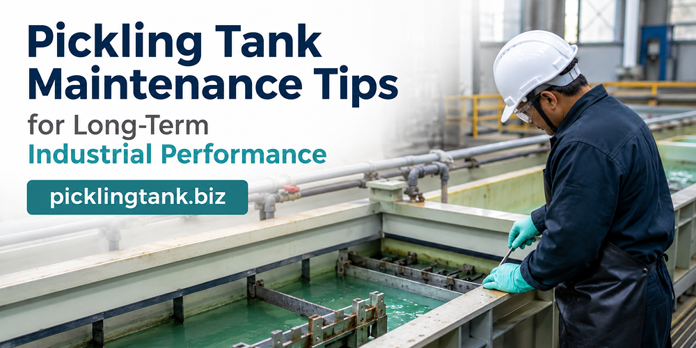 pickling tank manufacturer